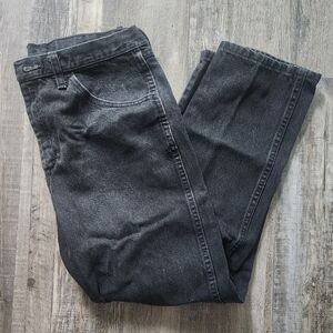 Rustler Black Classic Straight Jeans